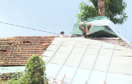 Bình Phước: Dông lốc khiến nhiều căn nhà bị tốc mái