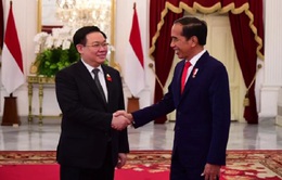 Chủ tịch Quốc hội Vương Đình Huệ hội kiến Tổng thống Indonesia