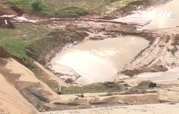 Lâm Đồng: Xác định nguyên nhân sụt lún hồ chứa nước Đông Thanh