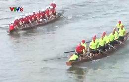 Lễ hội đua thuyền truyền thống trên sông Nhật Lệ