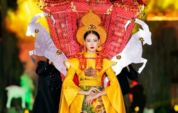 Dàn Hoa hậu, Á hậu trình diễn thời trang "Tinh hoa cố đô"