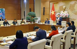 Chủ tịch Quốc hội Vương Đình Huệ chủ trì họp về công tác chuẩn bị Kỷ niệm 80 năm Quốc hội Việt Nam