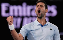 Novak Djokovic tiến vào vòng 2 Australia mở rộng 2024