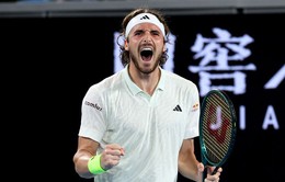 Stefanos Tsitsipas ngược dòng vào vòng 3 Australia mở rộng