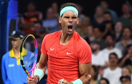 Rafael Nadal tiến vào vòng 2 giải quần vợt Brisbane International