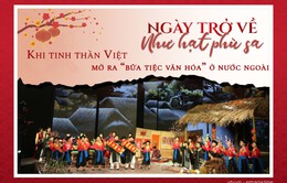 “Ngày trở về 2024: Như hạt phù sa”: Khi tinh thần Việt mở ra "bữa tiệc văn hoá" ở nước ngoài