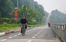 Hôm nay (1/2), Hà Nội bắt đầu thí điểm làn đường dành riêng cho xe đạp