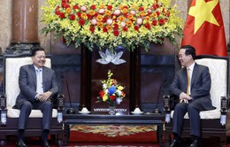 Chủ tịch nước Võ Văn Thưởng tiếp Phó Thủ tướng Campuchia Neth Savoeun