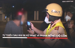 Công an TP Hồ Chí Minh thông tin vụ người vi phạm nồng độ cồn tưới xăng tự thiêu