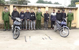 Nghệ An: Phá ổ nhóm đối tượng gây ra 9 vụ cướp, cướp giật tài sản