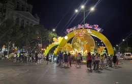 Bình Thuận: Dòng người đổ về đường hoa Phan Thiết du xuân