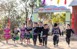Điểm trường mới cho 35 em bé người Mông ở Mù Cang Chải trước thềm năm mới