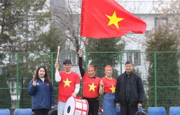 CĐV Việt Nam tại Uzbekistan truyền lửa cho đội U20 nữ trước VCK U20 châu Á 2024