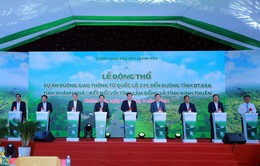 Chủ tịch Quốc hội dự lễ động thổ tuyến đường nối Khánh Hòa, Ninh Thuận, Lâm Đồng