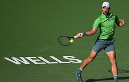 Novak Djokovic nhọc nhằn vào vòng 3 đơn nam Indian Wells