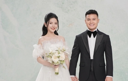 Ngắm bộ ảnh cưới đẹp ngọt ngào của Quang Hải - Chu Thanh Huyền