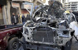 Bom xe phát nổ gần Đại sứ quán Iran ở Syria