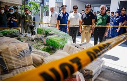 Phillipines thu giữ 1,8 tấn ma túy đá