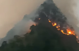 Cháy rừng tại Mường La, Sơn La