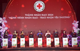 Khai mạc Lễ phát động Tháng nhân đạo cấp quốc gia năm 2024 tại tỉnh Điện Biên