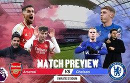 Thông tin trước trận đấu: Arsenal vs Chelsea | 02h00 ngày 24/4