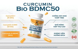 CURCUMIN BDMC50 - Công nghệ chiết xuất Curcumin đột phá từ Canada.