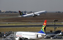 Máy bay của hàng không Nam Phi rung lắc trên không, 20 người bị thương