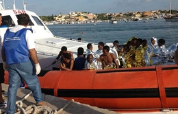 Hải quân Italy cứu hơn 100 người nhập cư gặp nạn trên biển