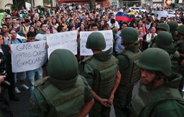 Venezuela lập lại trật tự tại khu vực biểu tình