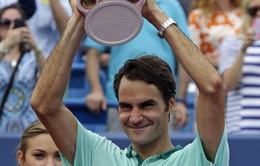 Thắng Ferer, Tàu tốc hành Federer có chức vô địch Cincinnati lần thứ 6