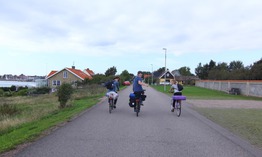 Một ngày trên yên xe đạp từ Đan Mạch sang Thụy Điển