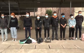 Lạng Sơn: Bắt nhóm người Trung Quốc nhập cảnh trái phép