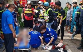 TP Hồ Chí Minh: Sức khỏe các nạn nhân trong vụ sập nhà 4 tầng ở Bình Thạnh
