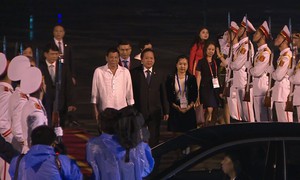 CLIP: Tổng thống Philippines đến Đà Nẵng dự Tuần lễ Cấp cao APEC
