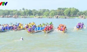 Giải đua thuyền truyền thống hưởng ứng Festival Huế 2018