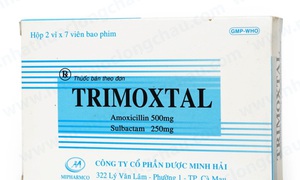 Thu hồi toàn quốc thuốc viên nén bao phim Trimoxtal 500/250