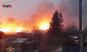 Hỏa hoạn nghiêm trọng tại vùng Siberia của Nga