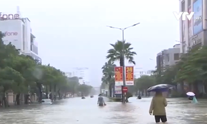 Mưa lớn gây ngập diện rộng tại Thừa Thiên Huế