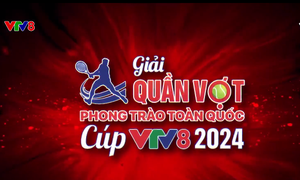 Khởi động Giải Quần vợt phong trào toàn quốc Cup VTV8 2024