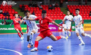 VCK futsal châu Á 2024 (bảng A): Futsal Việt Nam chia điểm với Myanmar