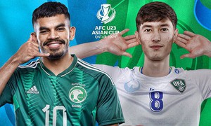TRỰC TIẾP U23 Uzbekistan 0-0 U23 Saudi Arabia | Hiệp 1