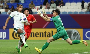 Thủ thành Quan Văn Chuẩn thừa nhận sai lầm ở trận thua U23 Iraq