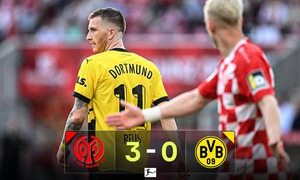 Bundesliga: Dortmund đại bại trước Mainz 05