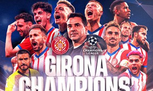 Hạ Barcelona, Girona giành tấm vé lịch sử dự Champions League