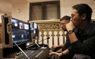 Hậu trường chương trình trực tuyến về công tác chấm thi tại Liên hoan Truyền hình toàn quốc lần thứ 41