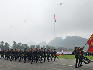 Quân đội tổng duyệt diễu binh, diễu hành trong Lễ kỷ niệm Chiến thắng Điện Biên Phủ