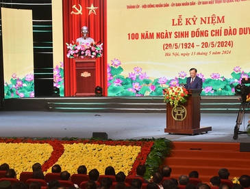 Hà Nội trọng thể kỷ niệm 100 năm ngày sinh đồng chí Đào Duy Tùng