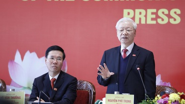 Tổng Bí thư Nguyễn Phú Trọng: Đại hội XIII thành công rất tốt đẹp