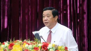 Ông Bùi Văn Nghiêm giữ chức Bí thư Tỉnh ủy Vĩnh Long