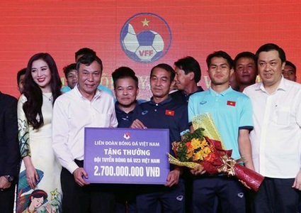 Vietnam Football Federation congratulates U23 champions